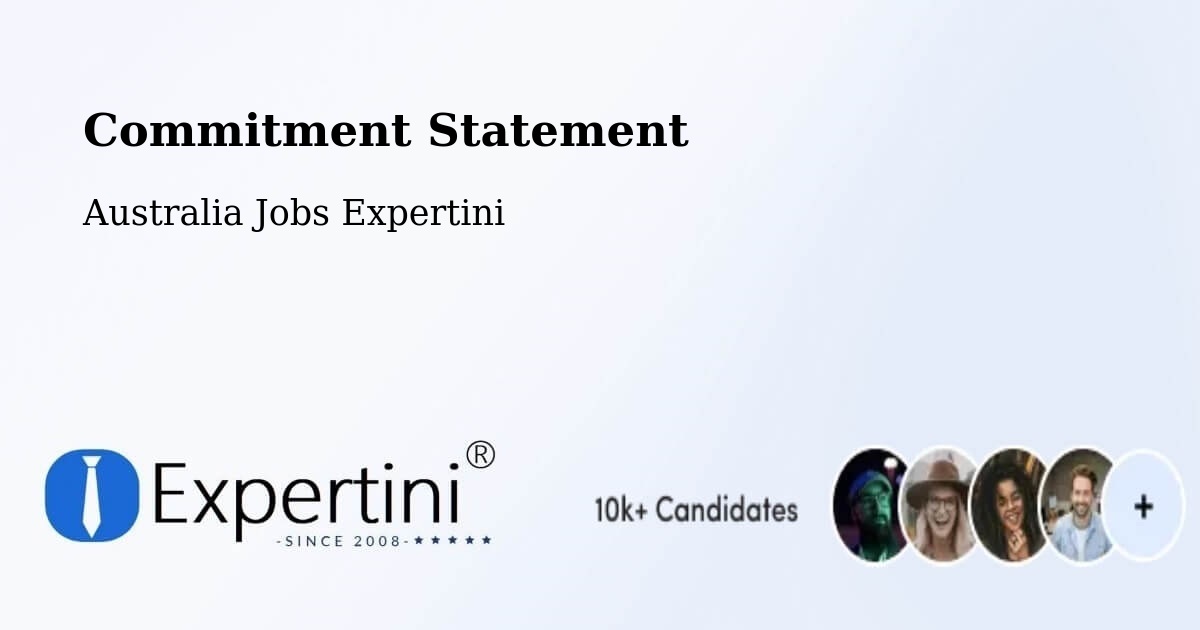 Corporate Commitment – Dickson - Australia Jobs Expertini
